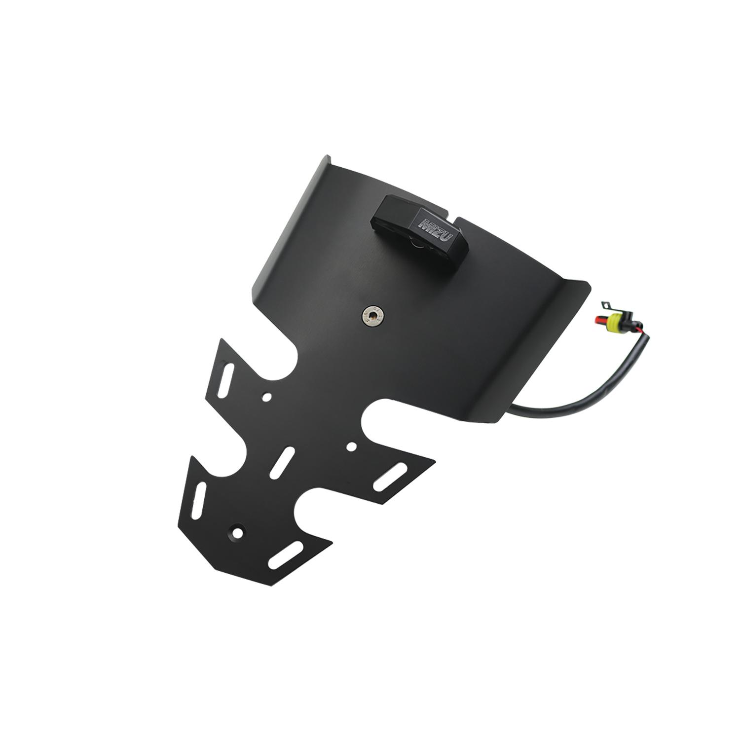 Mizu Kennzeichenhalter Plug & Play für Vespa GTS 125/300/310 22- - Motorradteile & Ersatzteile - Anbauteile