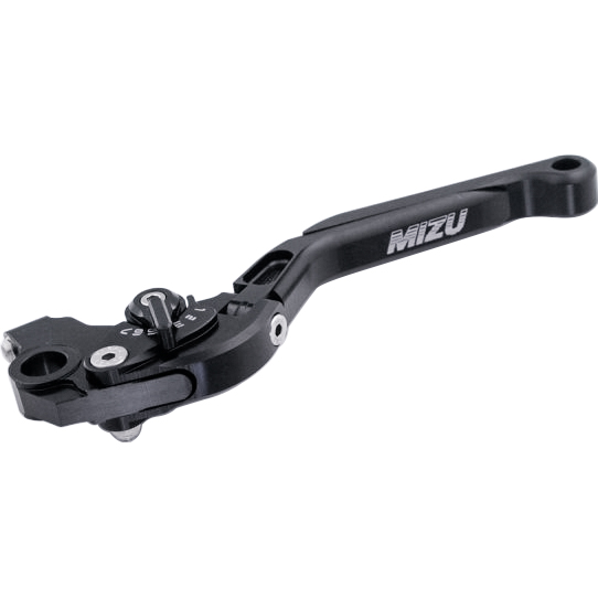 Mizu Kupplungshebel einstellbar/klappbar GP Alu BLR02 schwarz - Motorradteile & Ersatzteile - Lenker