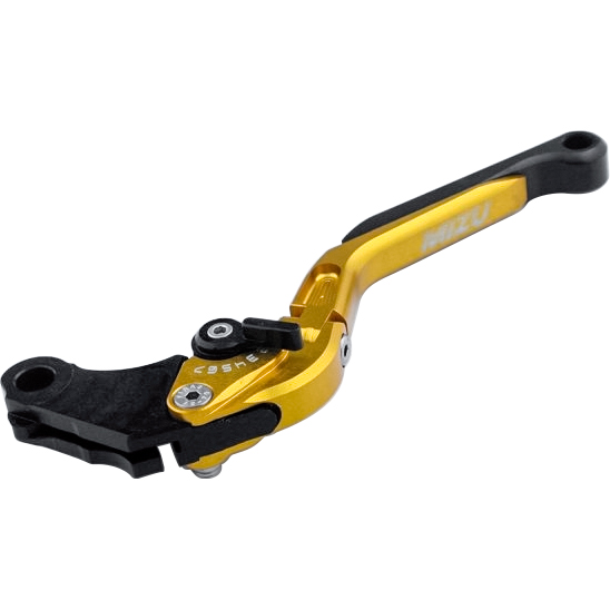 Mizu Kupplungshebel einstellbar/klappbar GP Alu HL01 gold - Motorradteile & Ersatzteile - Lenker