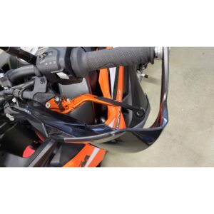 Mizu Kupplungshebel einstellbar/klappbar GP Alu KTL5 orange - Motorradteile & Ersatzteile - Lenker