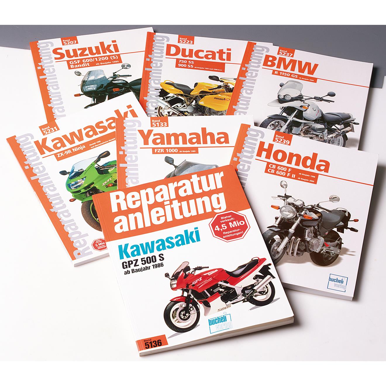 Motorbuch-Verlag Reparaturanleitung Bucheli BMW F 650 GS Twin ab 2008 - Motorradzubehör - Werkstattzubehör