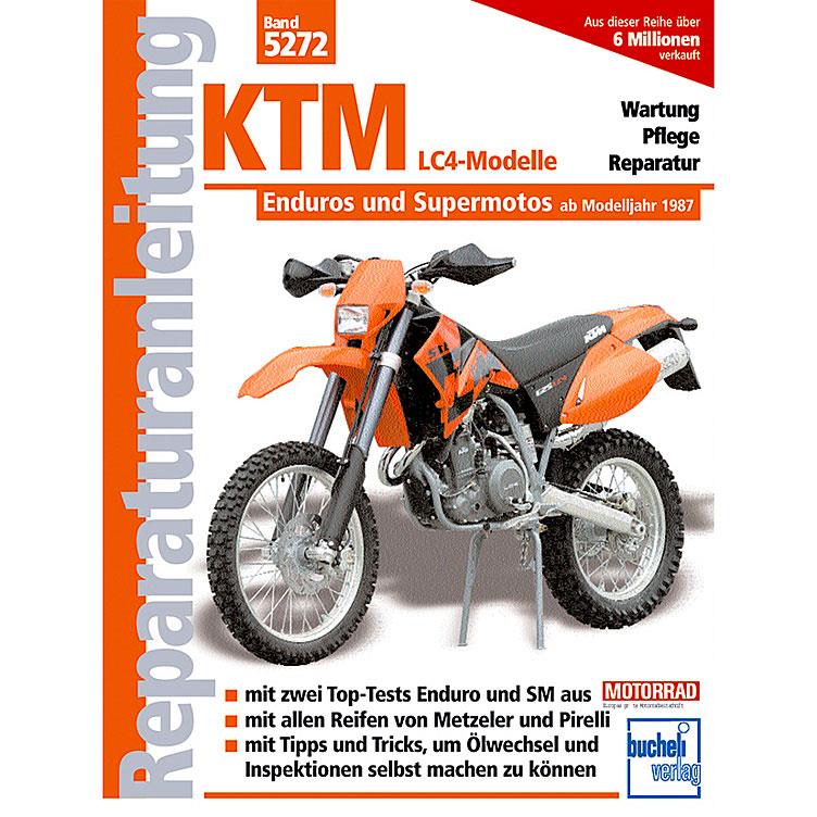 Motorbuch-Verlag Reparaturanleitung Motorbuch KTM LC4 ab '87 - Motorradzubehör - Werkstattzubehör