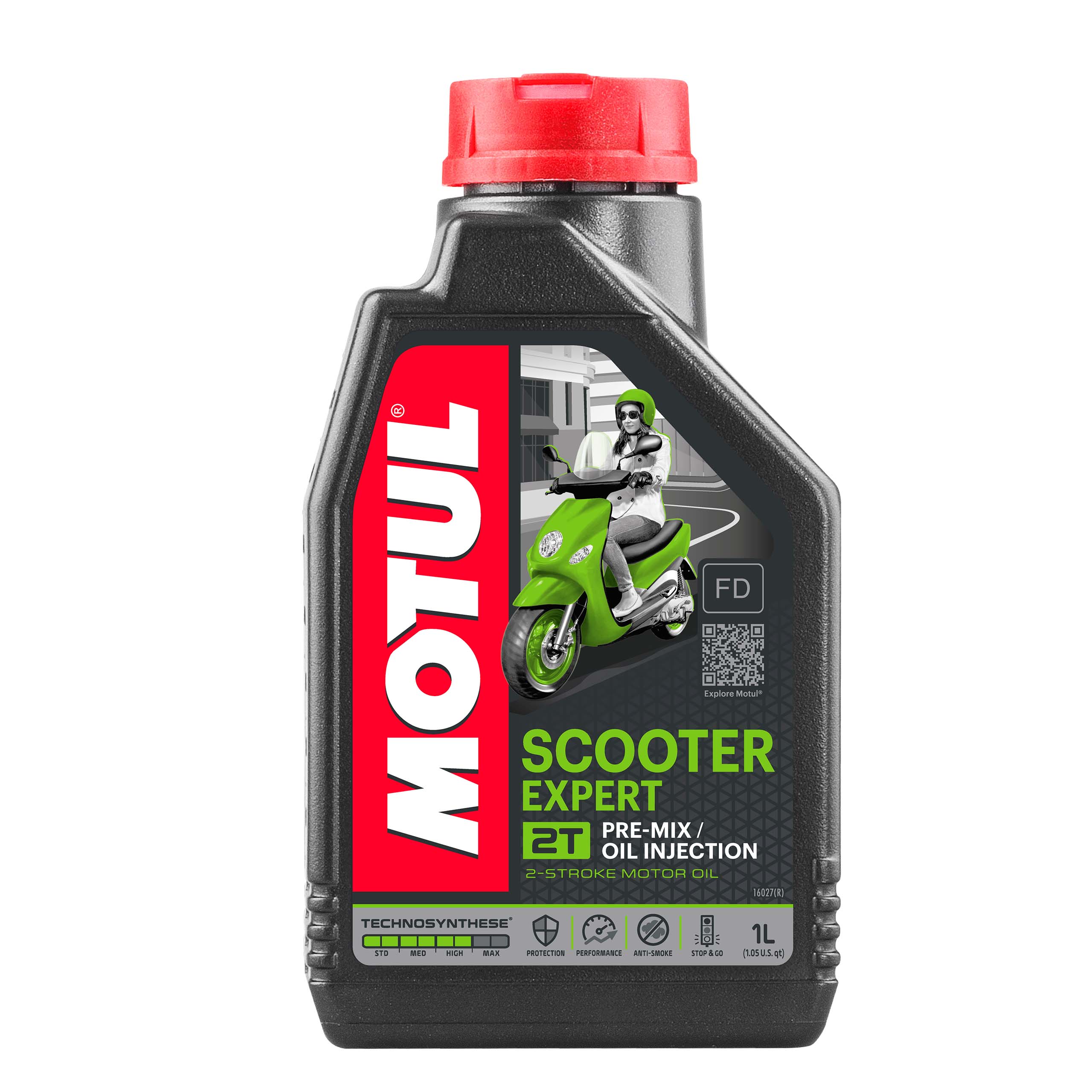 Motul 2-Takt Öl teilsynthetisch Scooter Expert 2T API TC 1 Liter - Motorradzubehör - Öle & Schmiermittel