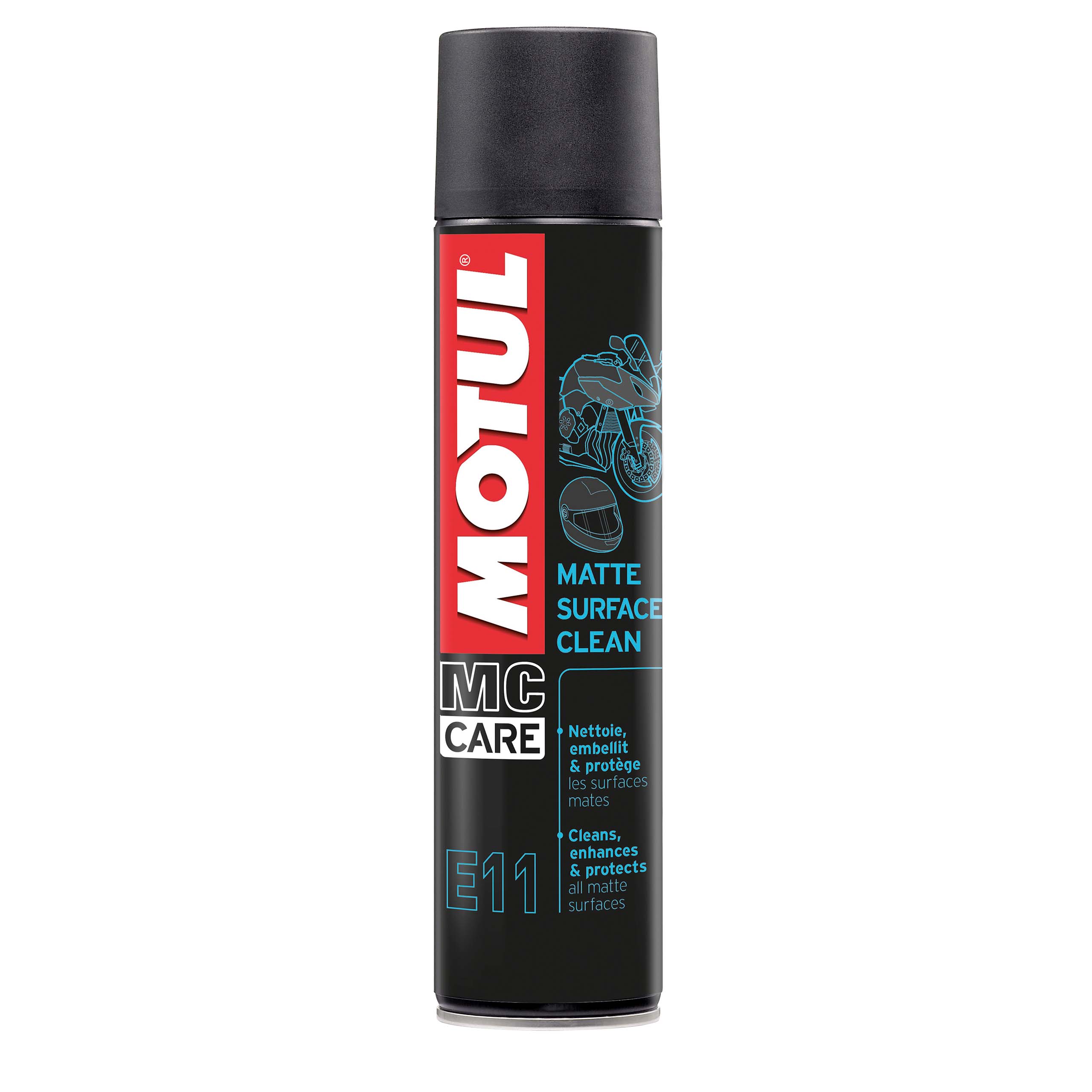 Motul Mattlackreiniger MC Care E11 Matte Surface Clean 400 ml - Motorradzubehör - Reinigung & Pflege