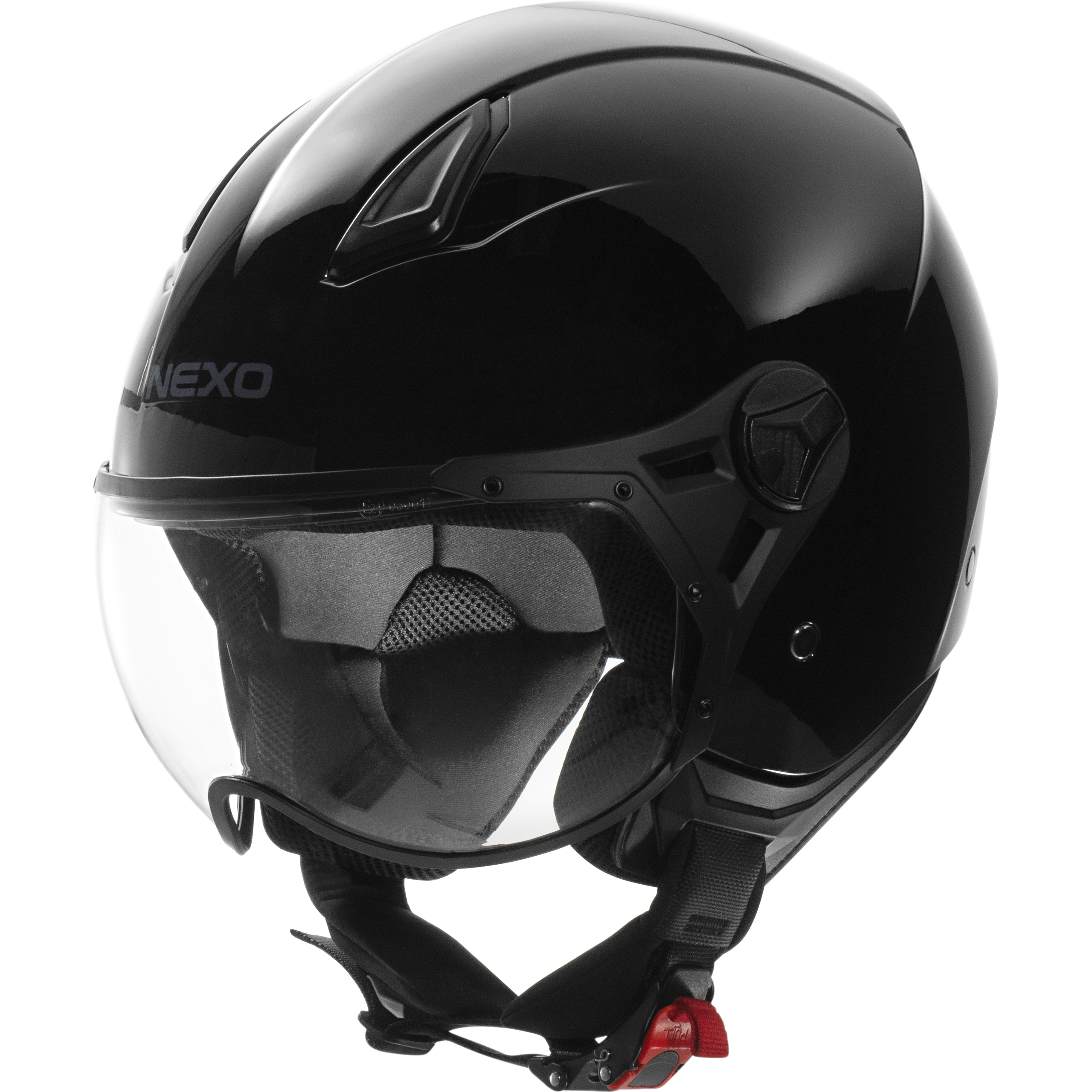 Nexo Demi Jet Helm City II schwarz XL - Helme & Brillen - Café Racer Helme & Brillen