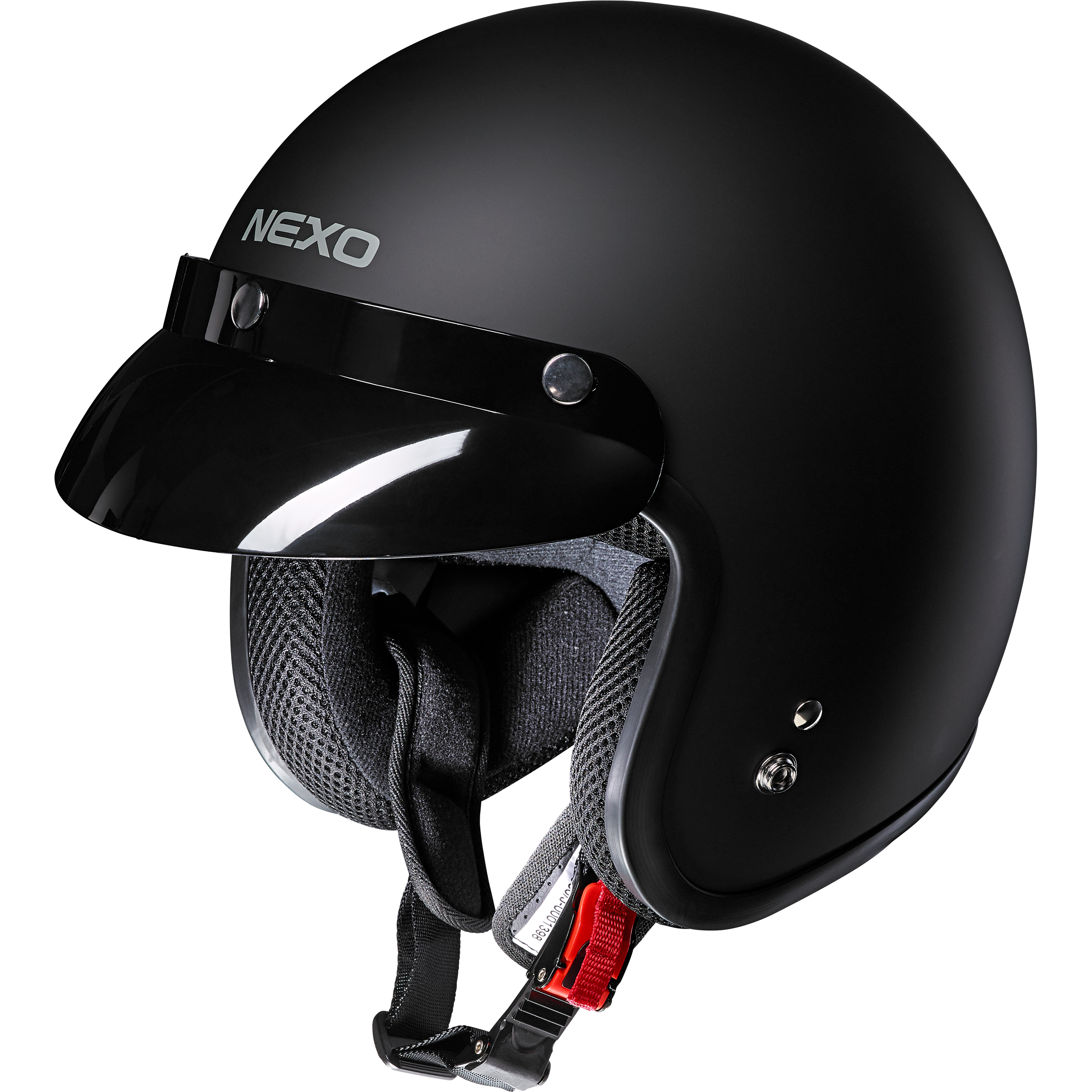 Nexo Jethelm Basic II mattschwarz XL - Helme & Brillen - Café Racer Helme & Brillen