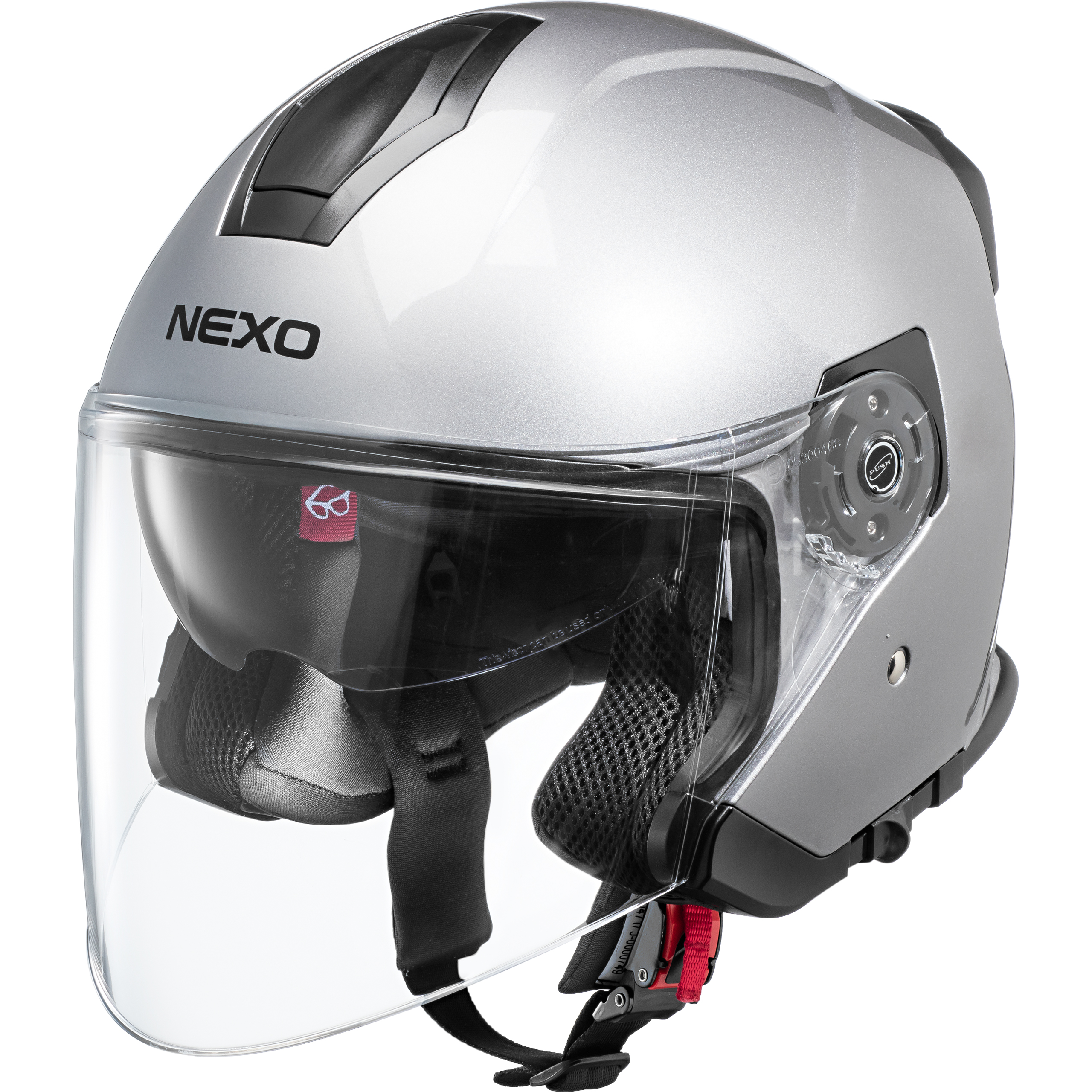 Nexo Jethelm Travel 2.0 silber XL - Helme & Brillen - Café Racer Helme & Brillen
