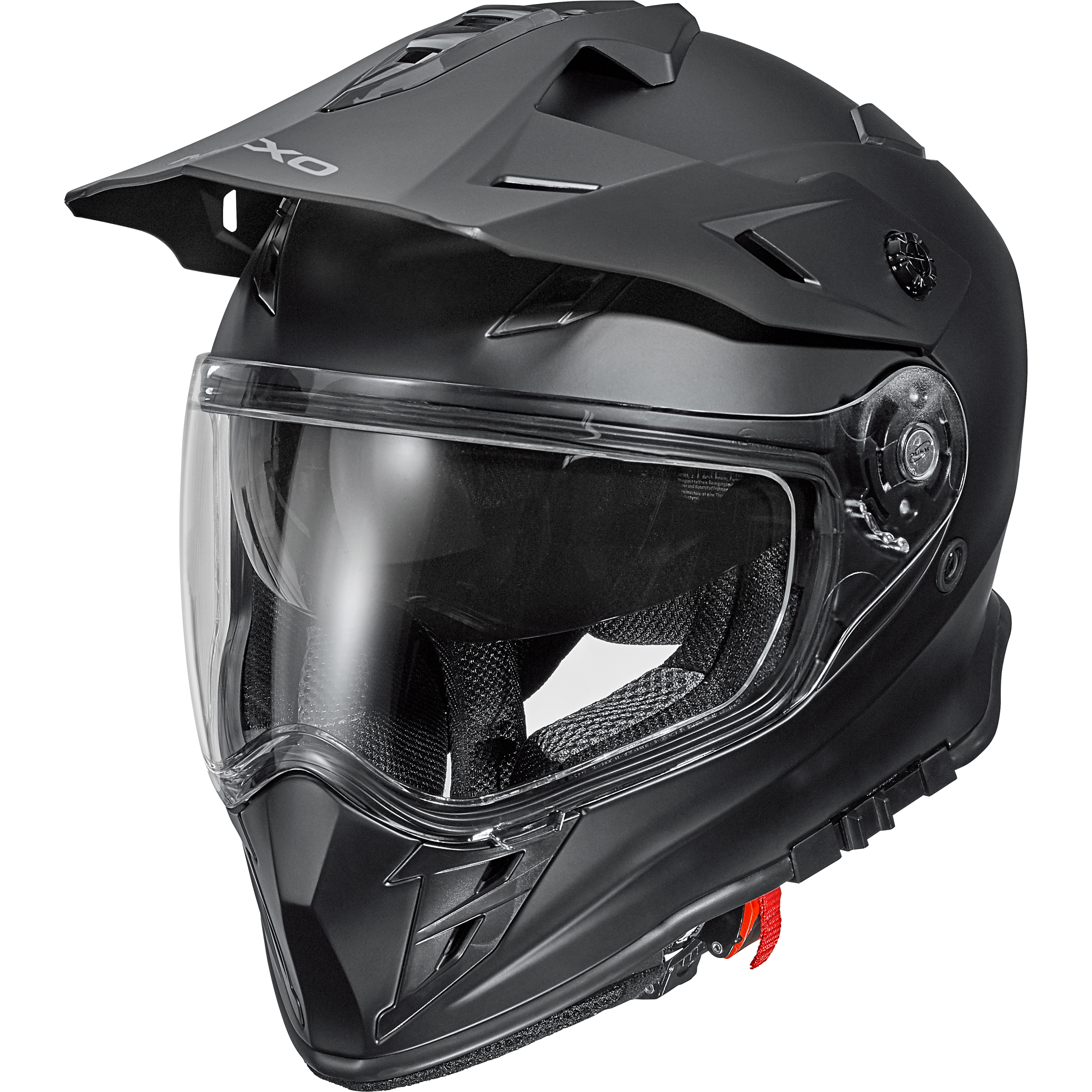 Nexo MX-Line Endurohelm II mattschwarz XS - Helme & Brillen - Motorradhelme