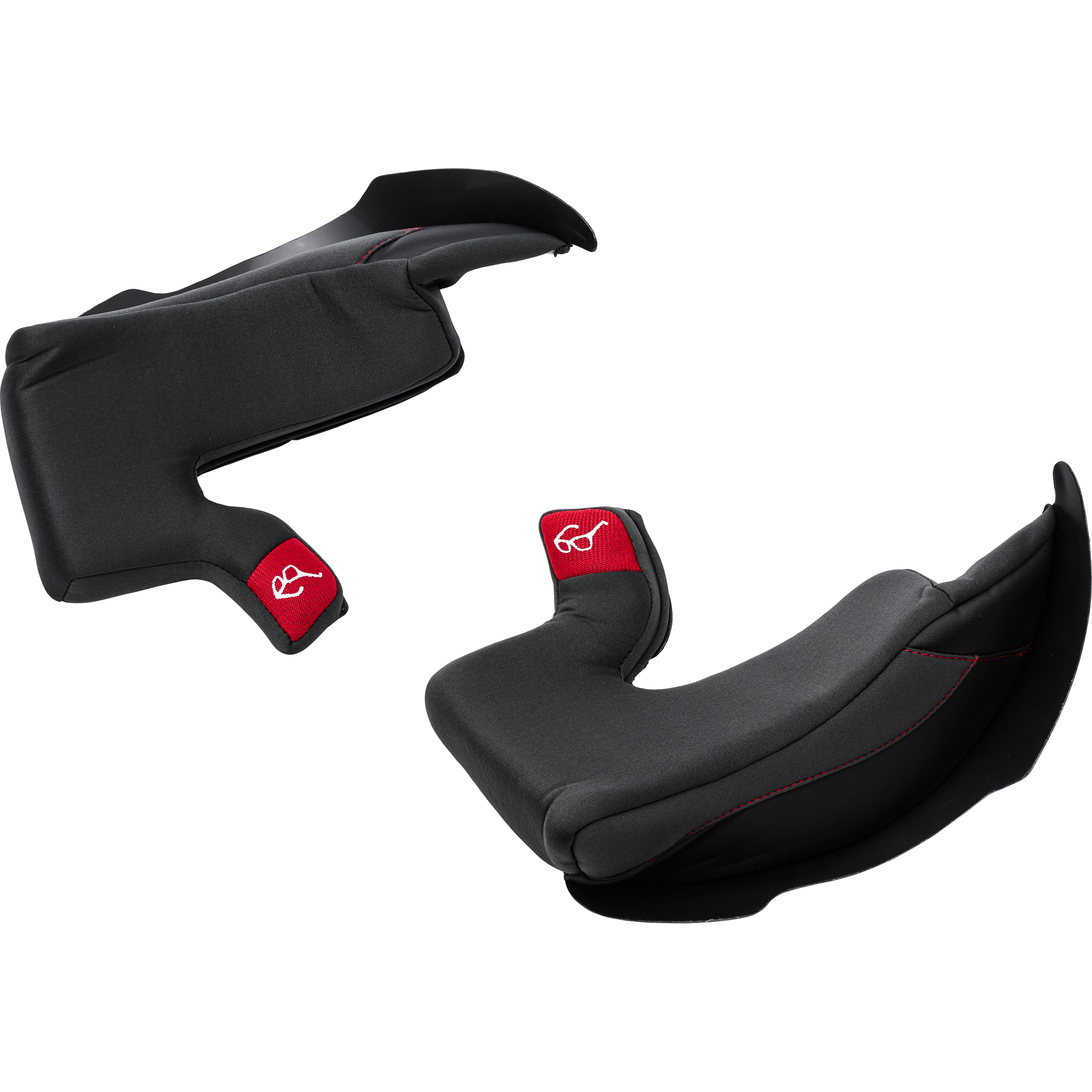 Nexo Wangenpolster Integralhelm Sport II ECE2206 schwarz XS - Helme & Brillen - Motorradhelme Zubehör