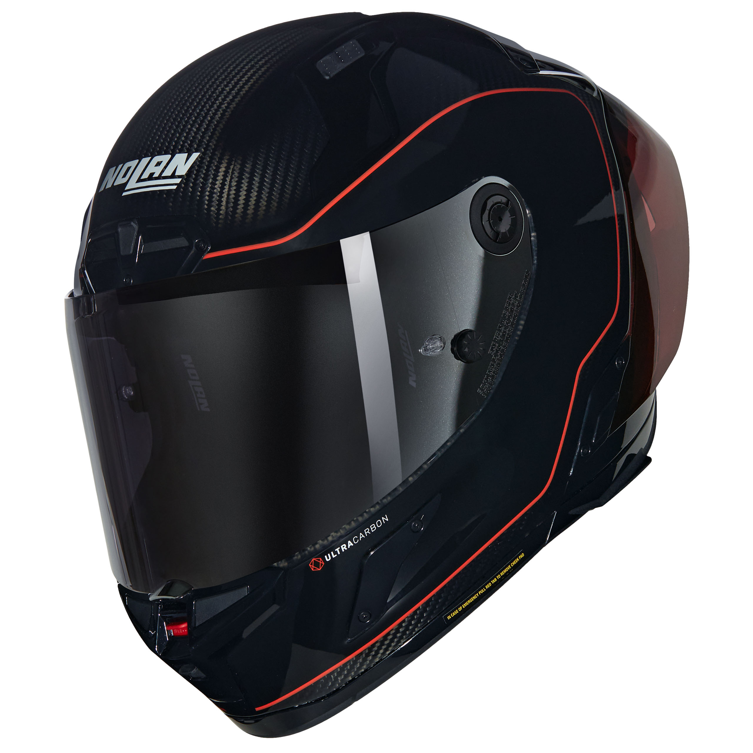 Nolan X-804RS Asso Di Picce rot #342 XS - Helme & Brillen - Sport Helme & Brillen