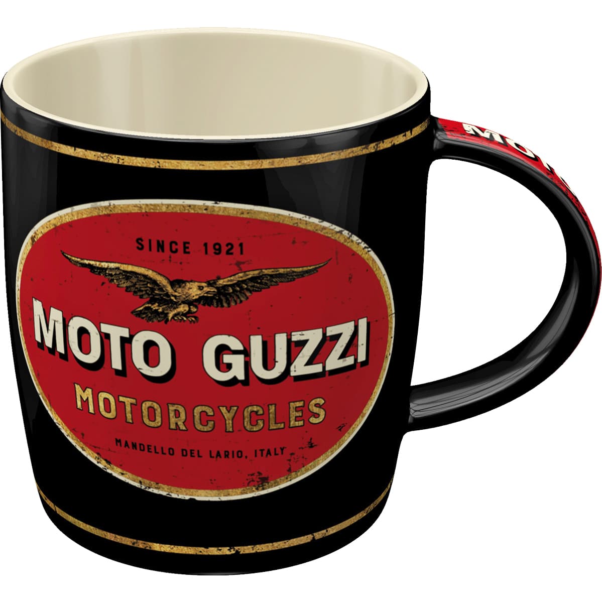 Nostalgic-Art Tasse "Set - Moto Guzzi - Logo Motorcycles" 330 ml - Motorradzubehör - Geschenkideen