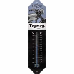 Nostalgic-Art Thermometer Triumph - Motorcycle blue - Motorradzubehör - Geschenkideen