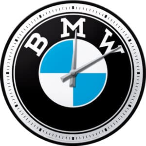 Nostalgic-Art Wanduhr "BMW - Logo" - Motorradzubehör - Geschenkideen