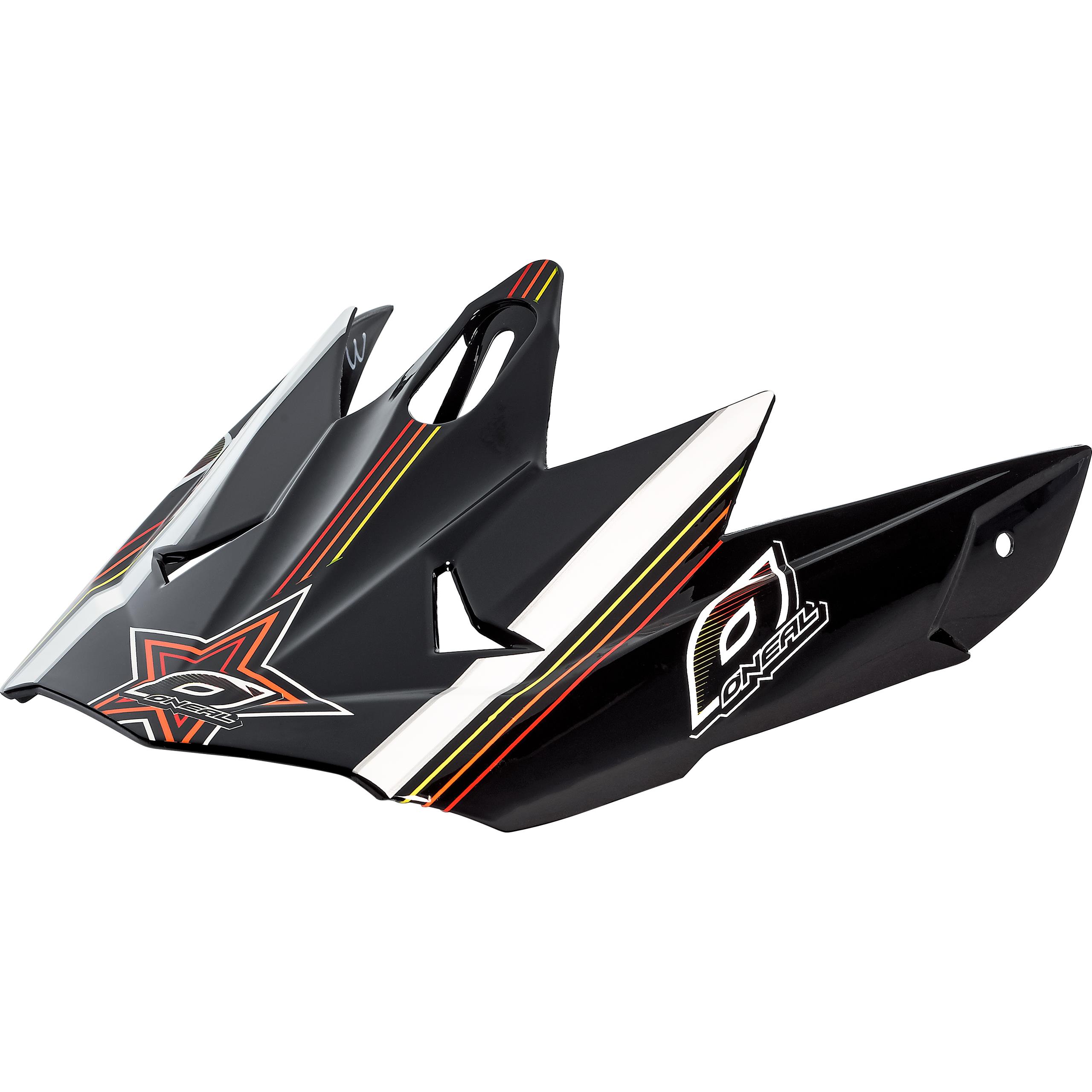 O'Neal Schirm MX 3Series Star black/yellow/white - Helme & Brillen -