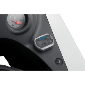 Oxford Digiclock Cockpit-Uhr mit Temperaturanzeige - Motorradteile & Ersatzteile - Tacho & Instrumente