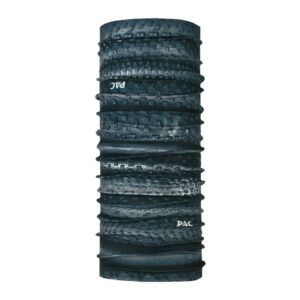 P.A.C. Multifunktionstuch H2O Tyres Stripes dunkelgrau - Motorradbekleidung - Wetterschutzkleidung