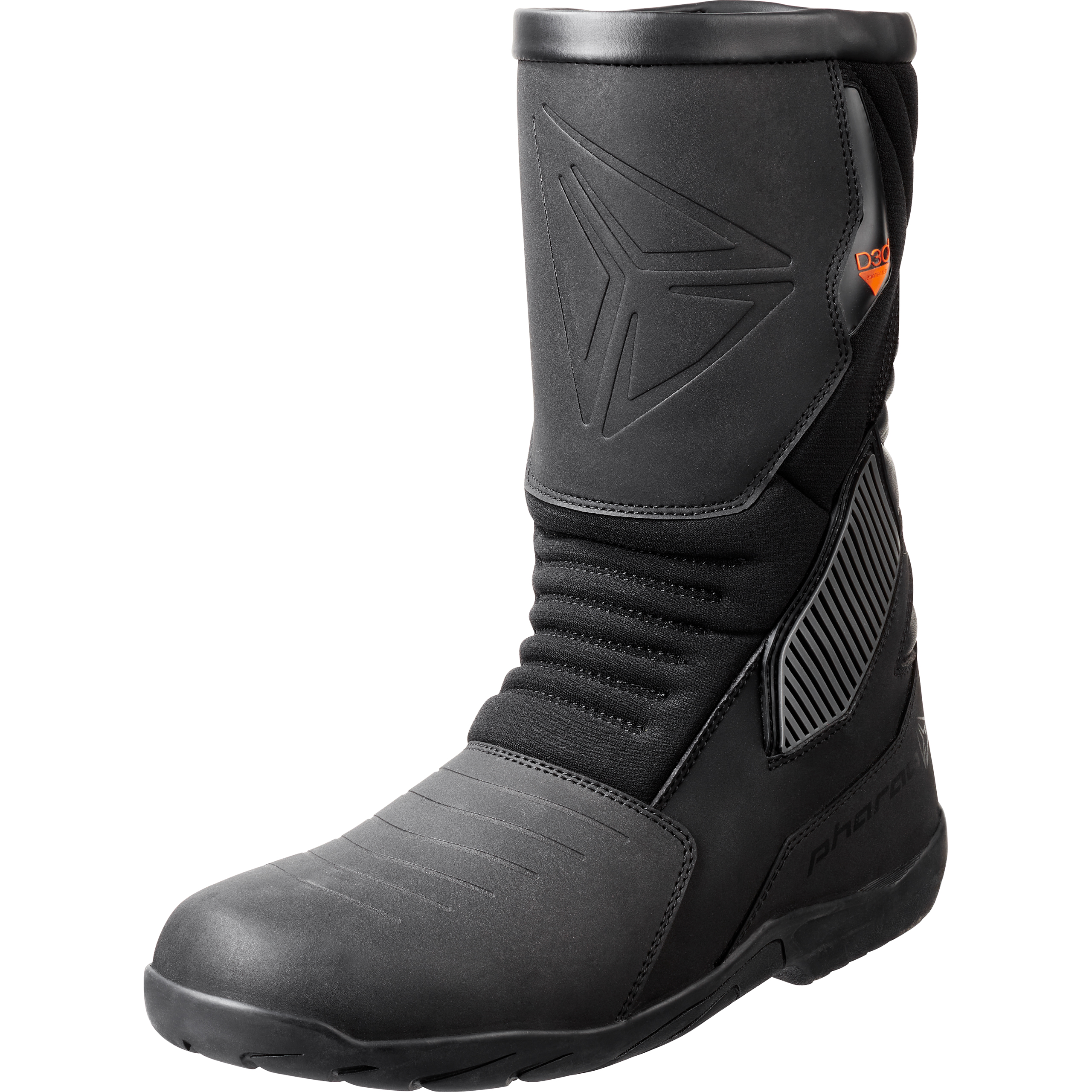 Pharao Avesta WP Motorradstiefel hoch schwarz 45 - Motorradbekleidung - Motorradstiefel & Motorradschuhe