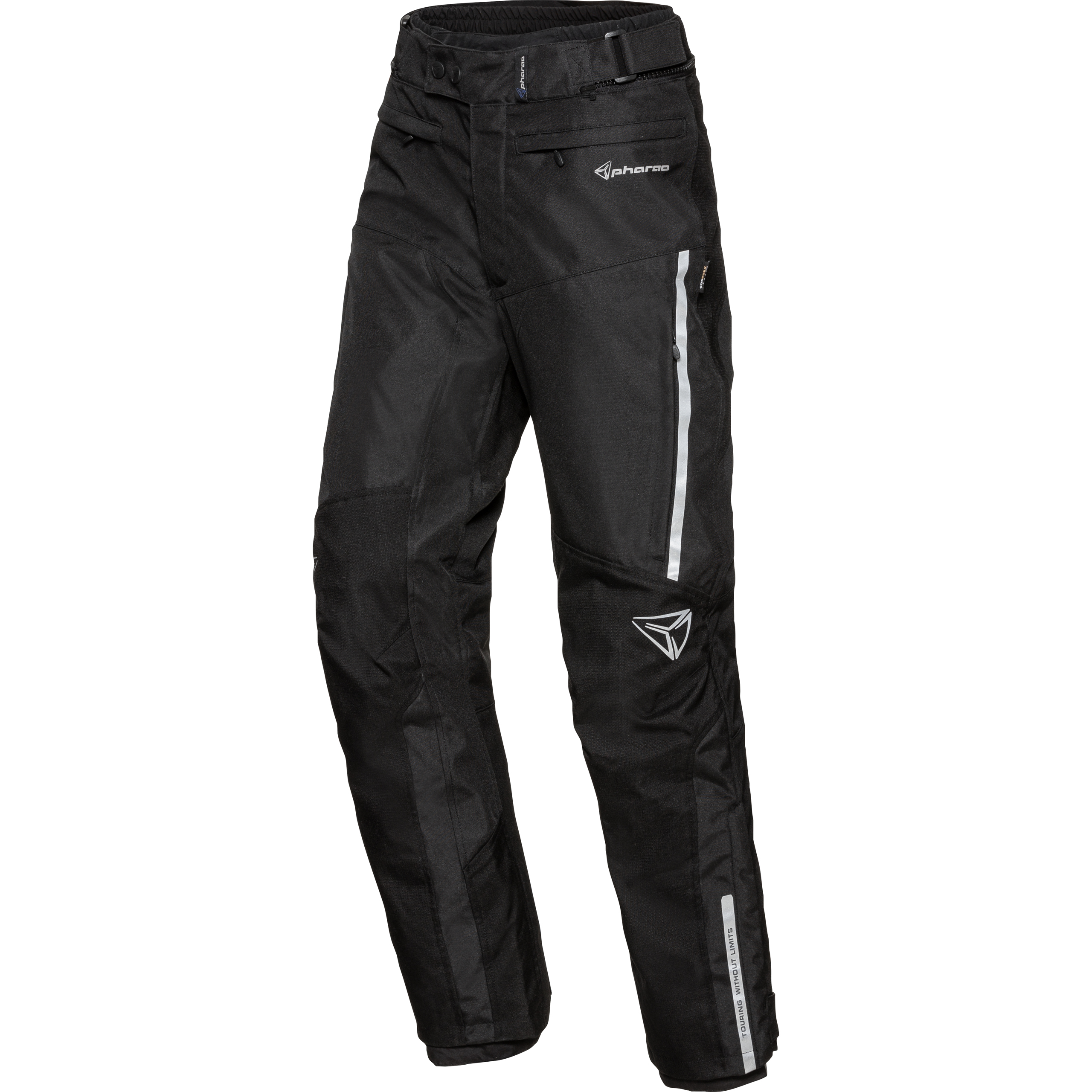Pharao Cedar WP Damen Textilhose schwarz M - Motorradbekleidung - Motorradhosen