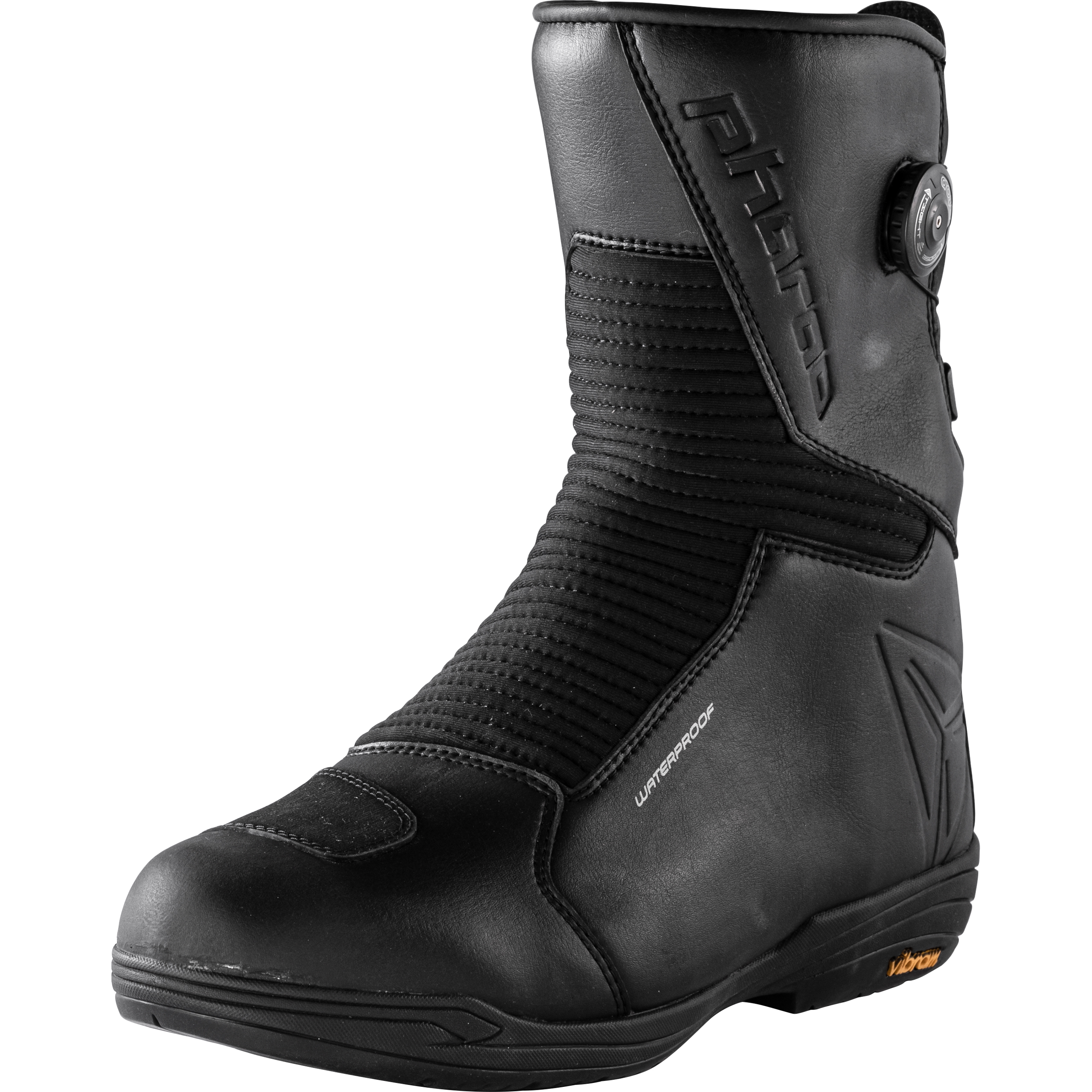 Pharao Delta WP Motorradschnürstiefel lang schwarz 46 - Motorradbekleidung - Motorradstiefel & Motorradschuhe