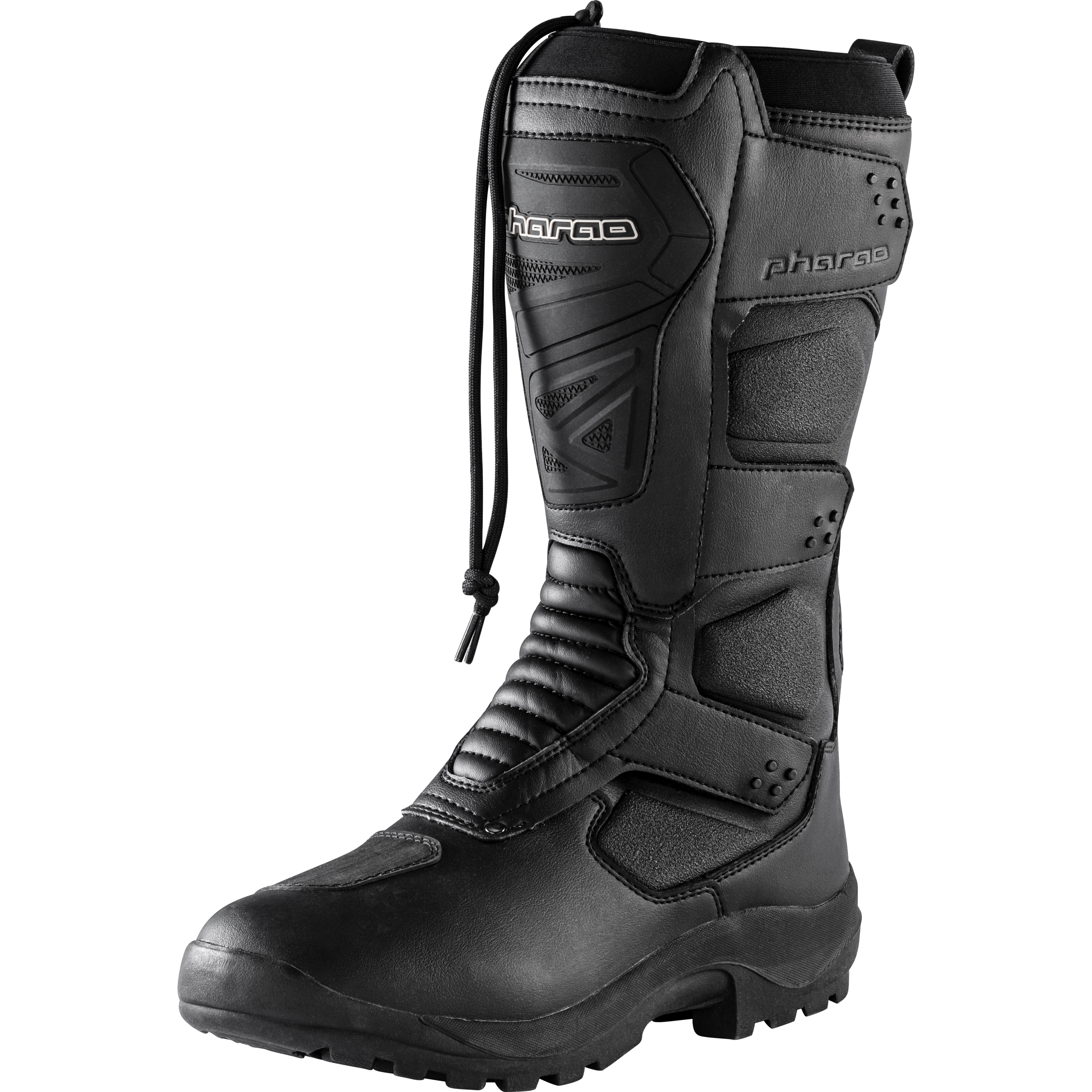 Pharao Innvik WP Motorradstiefel lang schwarz 41 - Motorradbekleidung - Motorradstiefel & Motorradschuhe