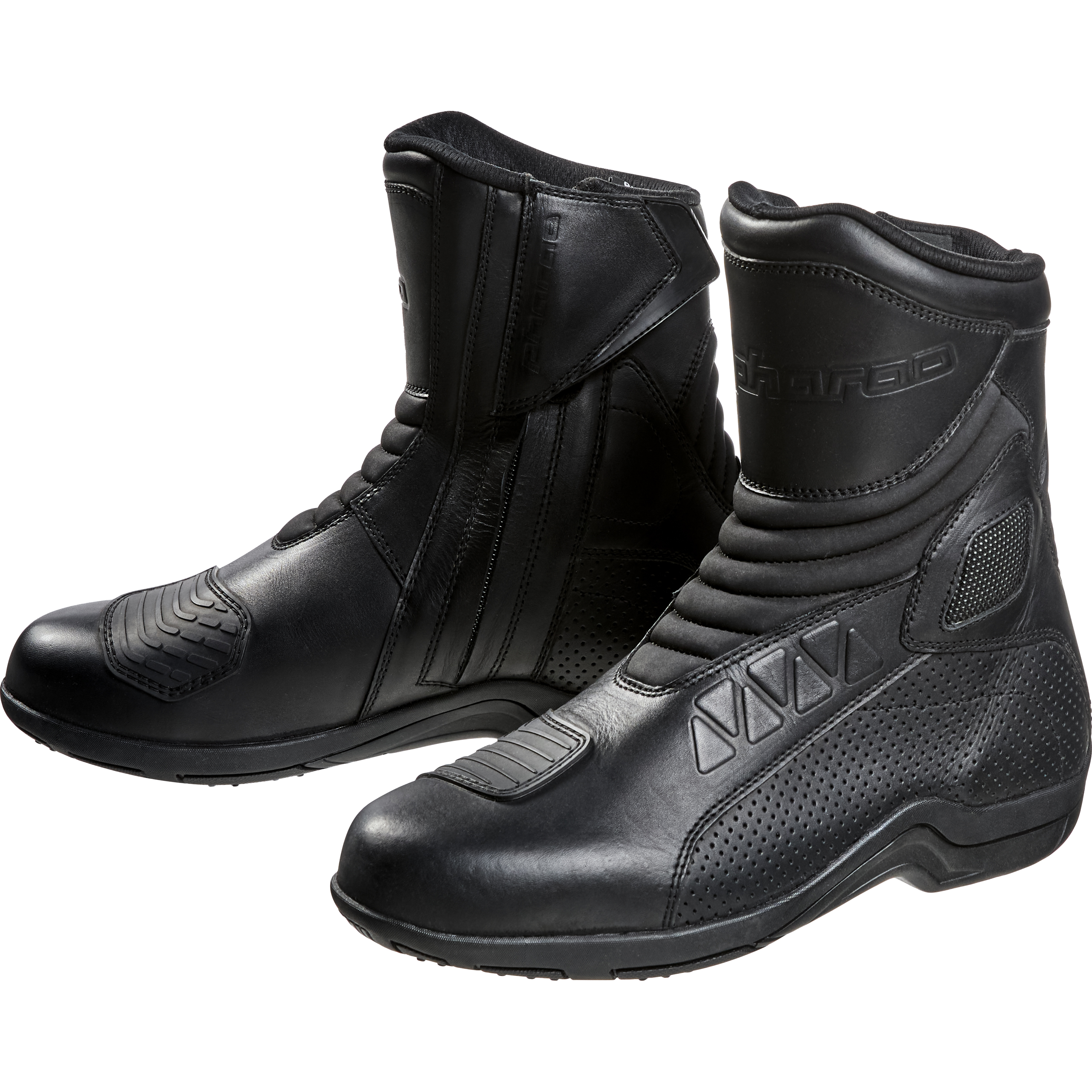 Pharao Lucania WP Motorradstiefel kurz schwarz 46 - Motorradbekleidung - Motorradstiefel & Motorradschuhe