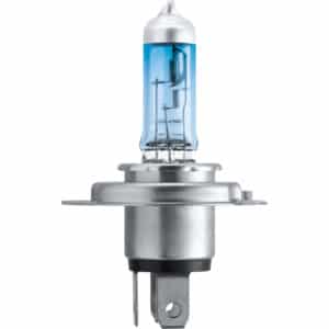 Philips H4 Glühbirne WhiteVision ultra moto +60% 12V 60/55W P43T - Motorradteile & Ersatzteile - Beleuchtung