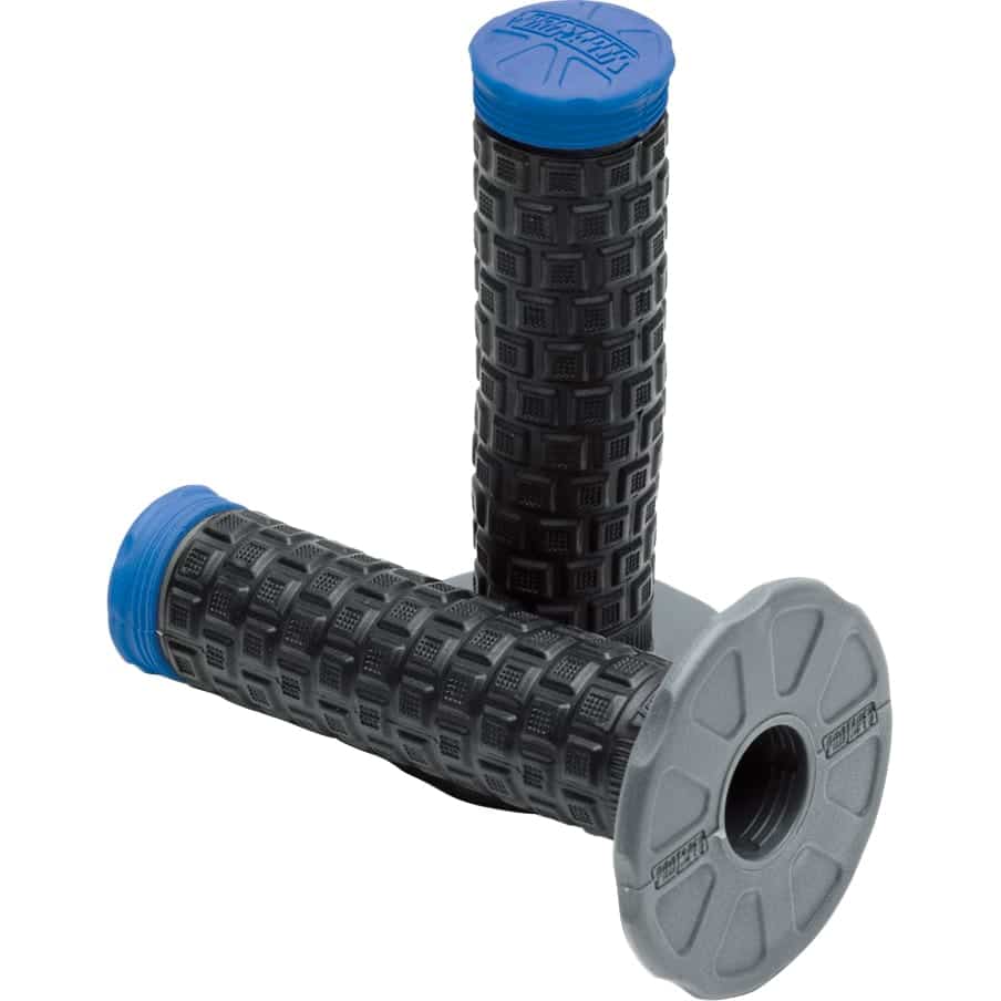 ProTaper Griffgummipaar Pillow Top Lite für 22mm blau/schwarz/grau - Motorradteile & Ersatzteile - Lenker