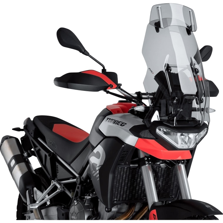 Puig Tourenscheibe mit Aufsatzspoiler getönt für Aprilia Tuareg 6 - Motorradteile & Ersatzteile - Anbauteile
