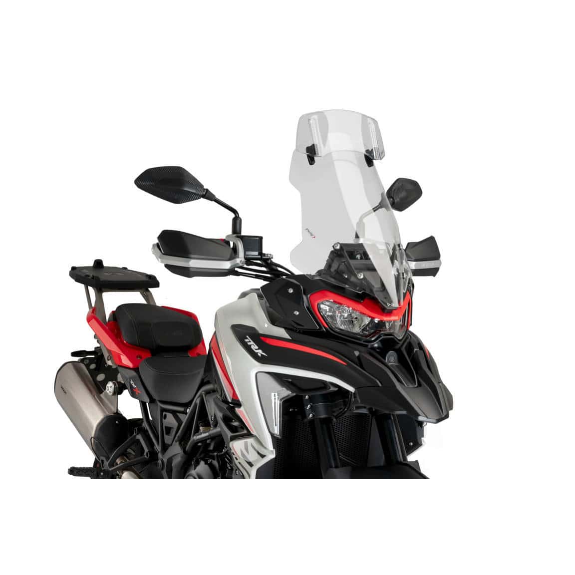 Puig Tourenscheibe mit Aufsatzspoiler klar für Benelli TRK 702 /X - Motorradteile & Ersatzteile - Anbauteile
