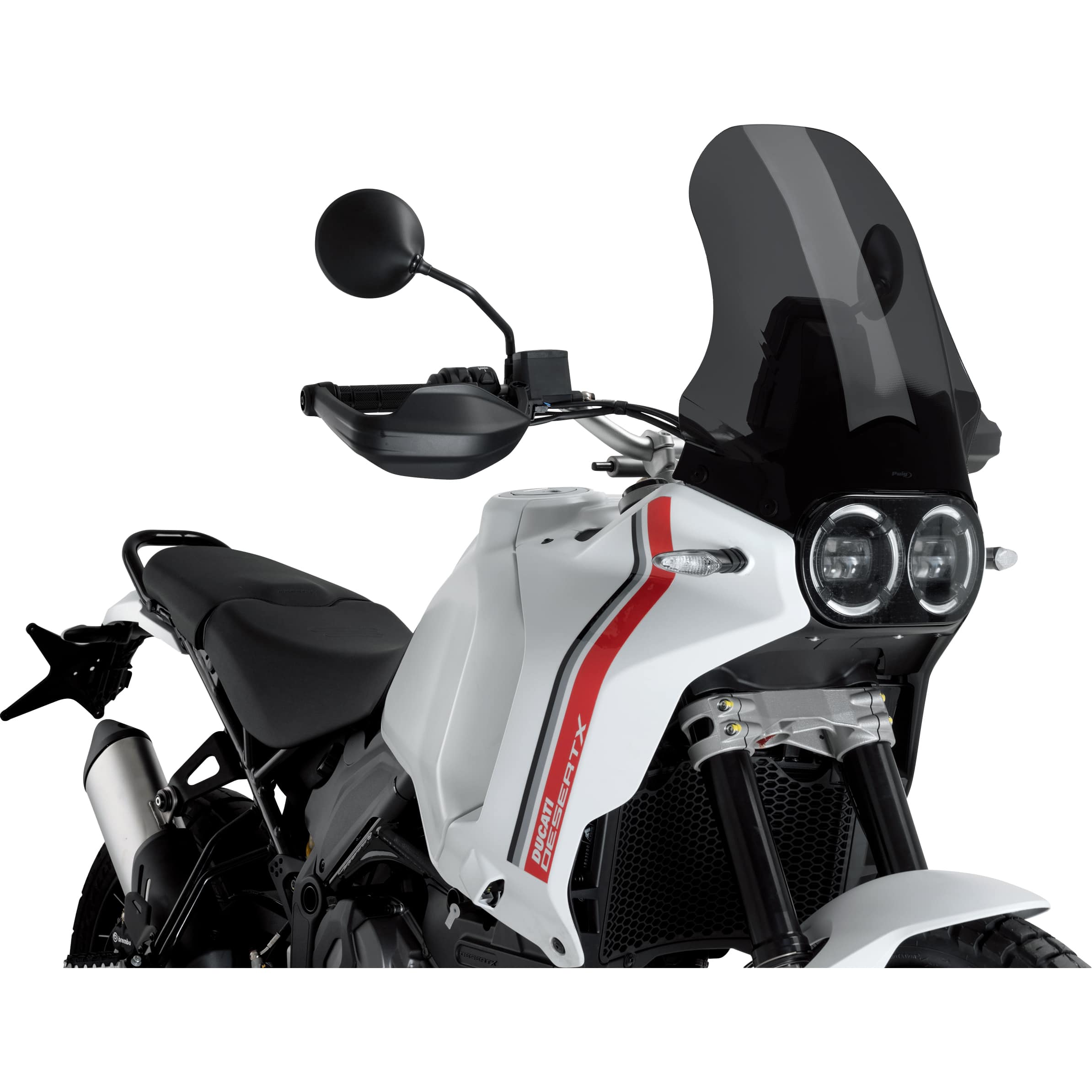 Puig Tourenscheibe stark getönt für Ducati DesertX - Motorradteile & Ersatzteile - Anbauteile