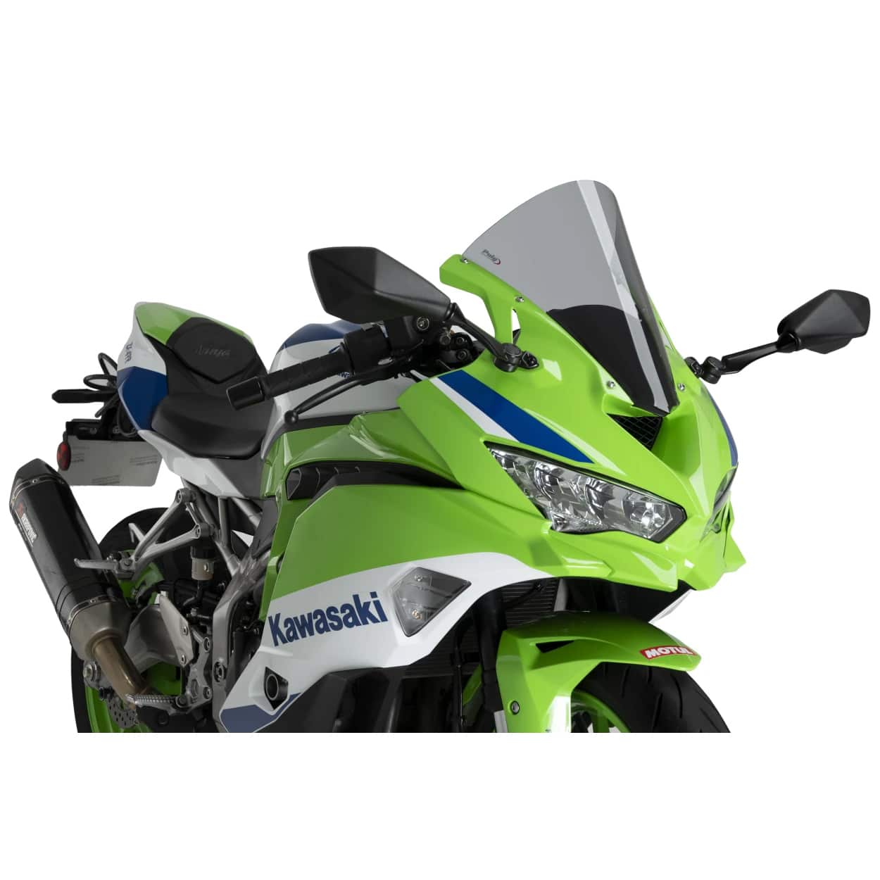 Puig Verkleidungsscheibe R-Racer getönt für Kawasaki ZX-4 R/RR 20 - Motorradteile & Ersatzteile - Anbauteile
