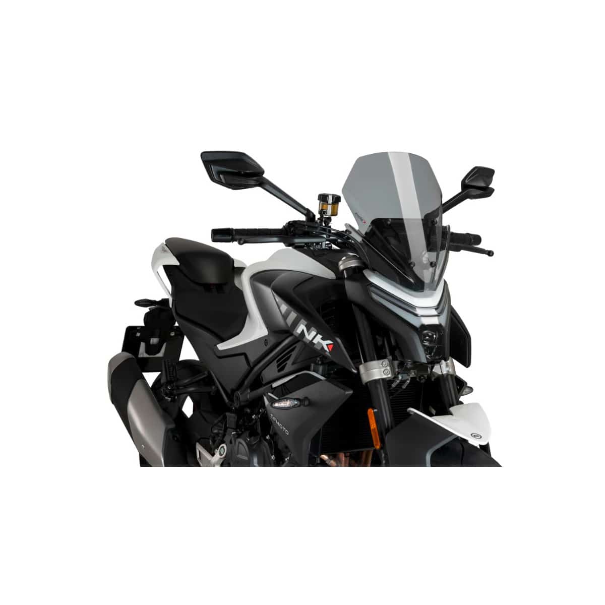 Puig Verkleidungsscheibe Sport getönt für CF Moto 450 NK 2023- - Motorradteile & Ersatzteile - Anbauteile