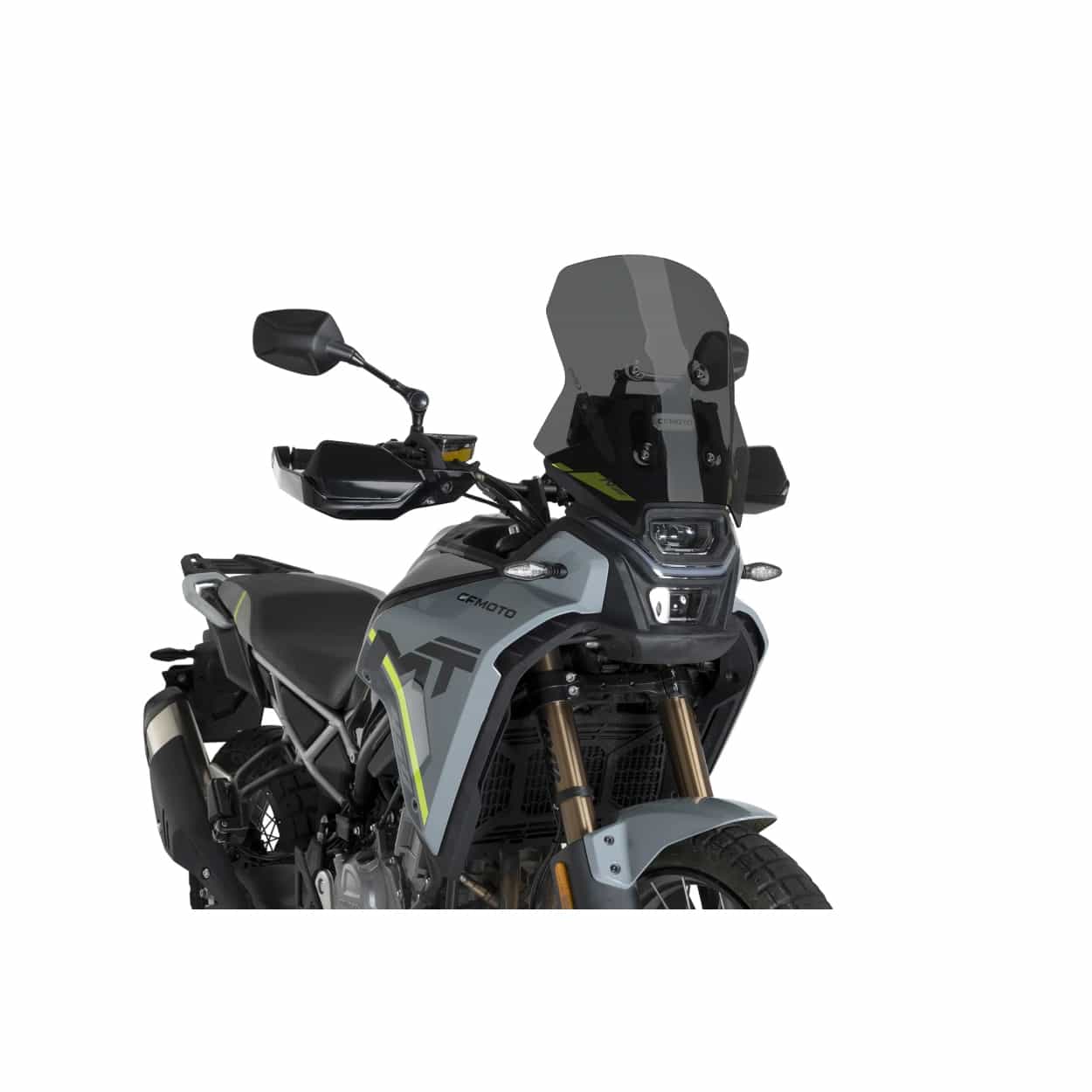 Puig Verkleidungsscheibe Touren dunkel getönt für CF Moto 450 MT - Motorradteile & Ersatzteile - Anbauteile