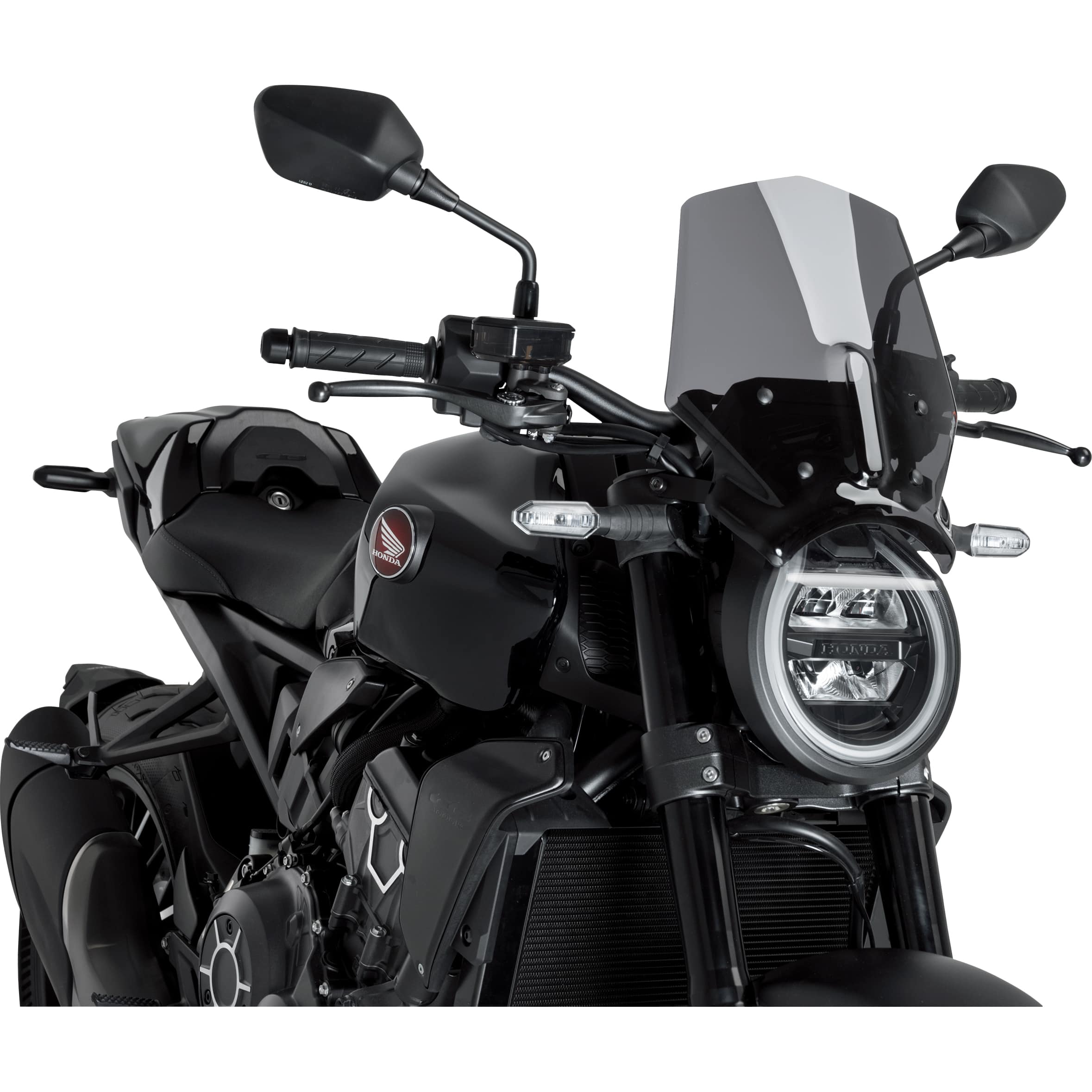 Puig Windschutzscheibe NG Sport dunkel getönt für CB 1000 R 2021- - Motorradteile & Ersatzteile - Anbauteile