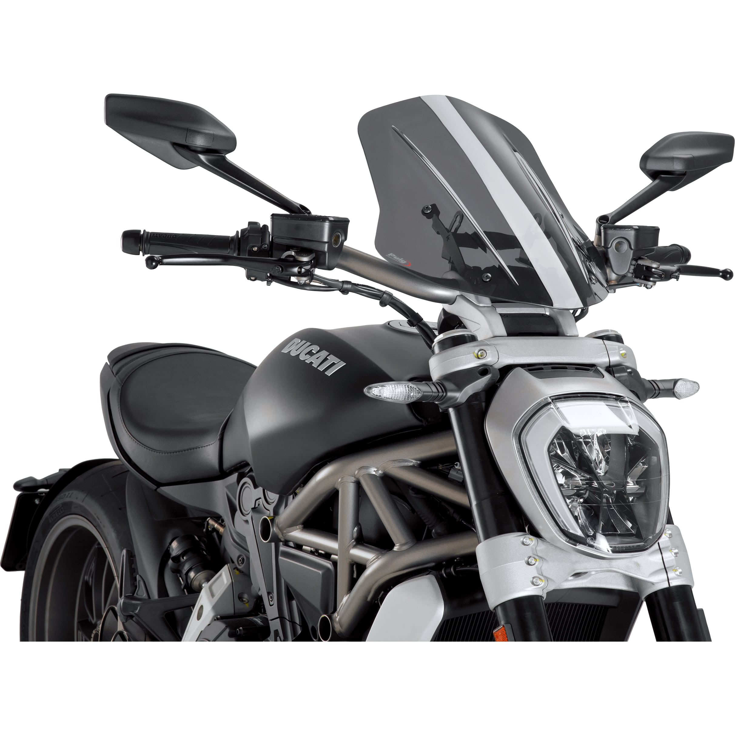 Puig Windschutzscheibe NG Sport klar für Svartpilen 125/401 2024- - Motorradteile & Ersatzteile - Anbauteile