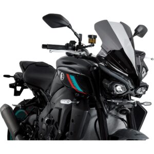 Puig Windschutzscheibe NG Touring dunkel getönt für MT-10 /SP 22- - Motorradteile & Ersatzteile - Anbauteile