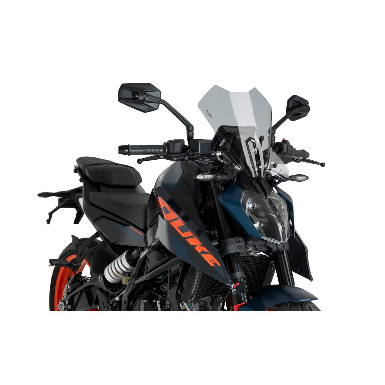 Puig Windschutzscheibe NG Touring getönt für 125/390 Duke 2024- - Motorradteile & Ersatzteile - Anbauteile