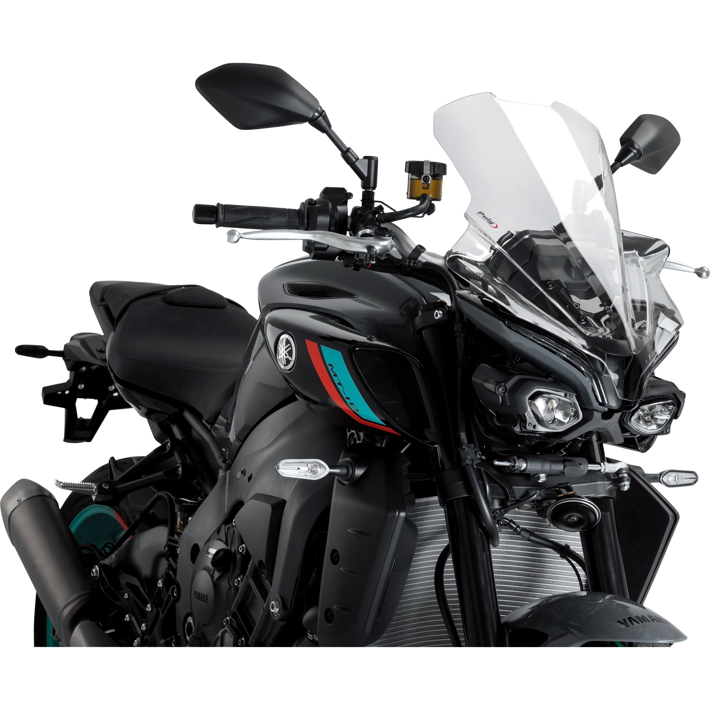 Puig Windschutzscheibe NG Touring klar für Yamaha MT-10 /SP 2022- - Motorradteile & Ersatzteile - Anbauteile