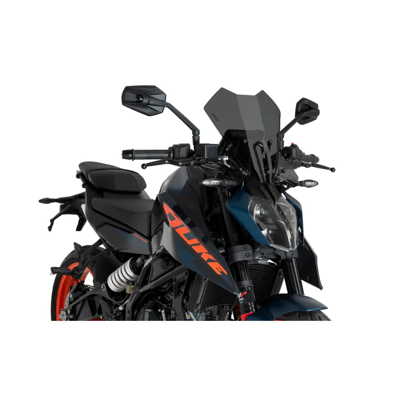 Puig Windschutzscheibe NG Touring stark getönt f.125/390 Duke 24- - Motorradteile & Ersatzteile - Anbauteile