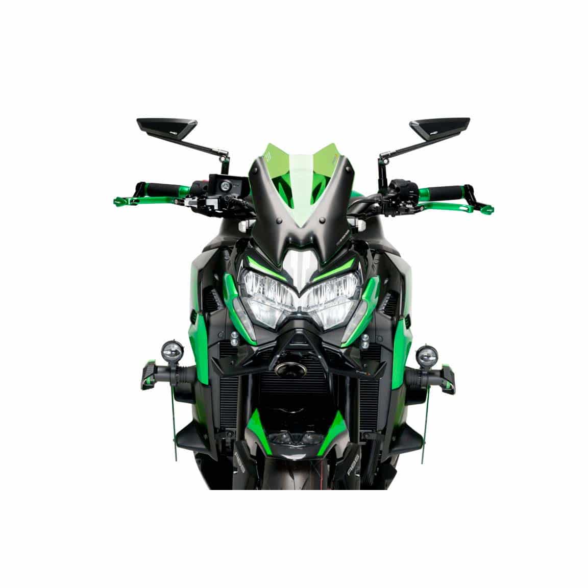 Puig Winglets Front carbonlook für Kawasaki Z 900 /SE 2020- - Motorradteile & Ersatzteile - Verkleidungen & Abdeckungen