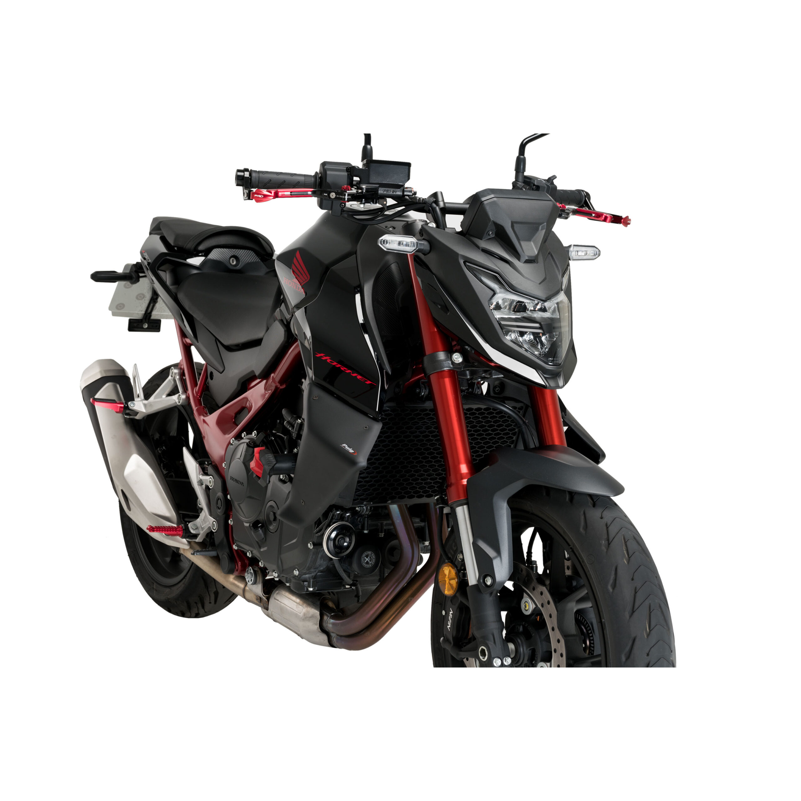 Puig Winglets Side mattschwarz für Honda CB 750 Hornet 2023-2024 - Motorradteile & Ersatzteile - Verkleidungen & Abdeckungen