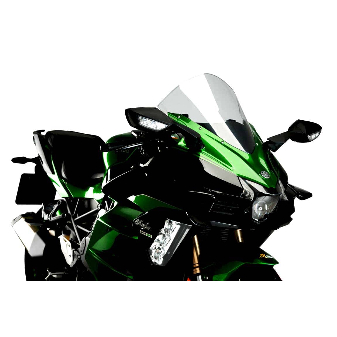 Puig Winglets Side schwarz für Kawasaki Ninja H2 SX 2018-2019 - Motorradteile & Ersatzteile - Verkleidungen & Abdeckungen