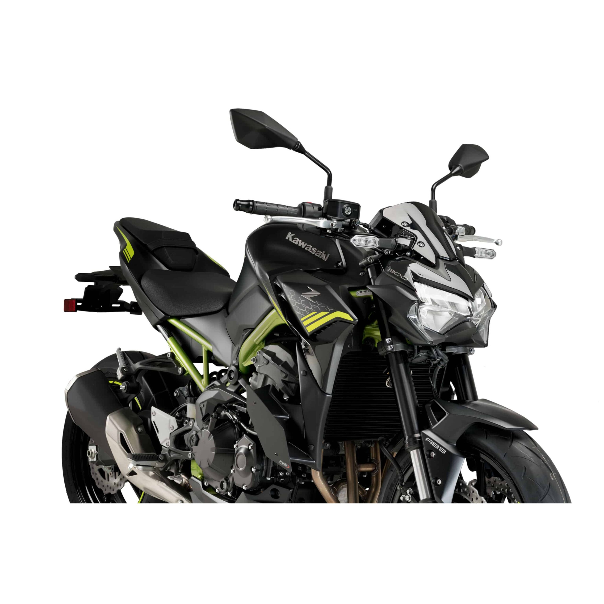 Puig Winglets Side schwarz für Kawasaki Z 900 2020- - Motorradteile & Ersatzteile - Verkleidungen & Abdeckungen