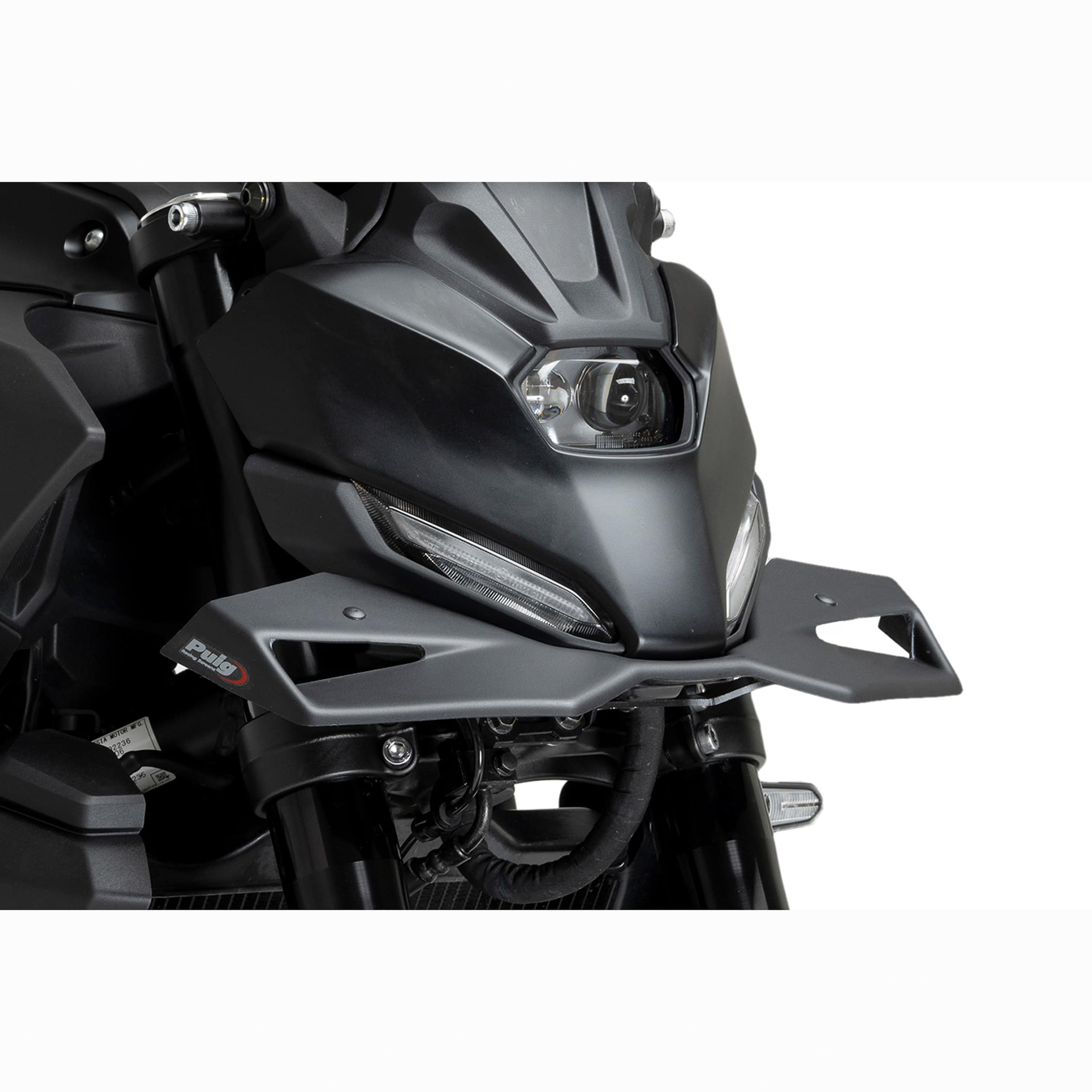 Puig Winglets front mattschwarz für Yamaha MT-07 2025- - Motorradteile & Ersatzteile - Verkleidungen & Abdeckungen