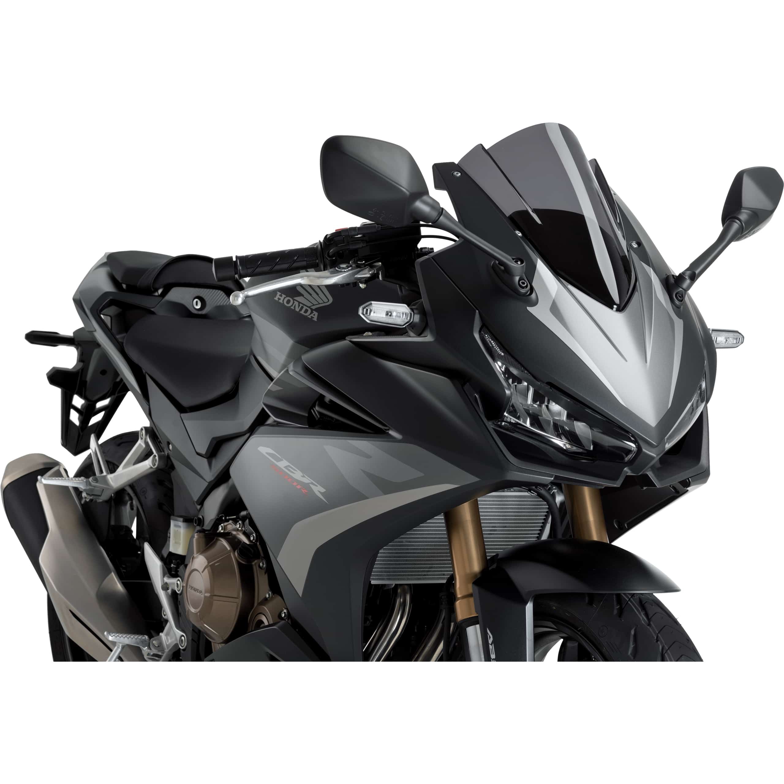 Puig Z-Racer Scheibe stark getönt für Honda CBR 500 R 2019-2021 - Motorradteile & Ersatzteile - Anbauteile