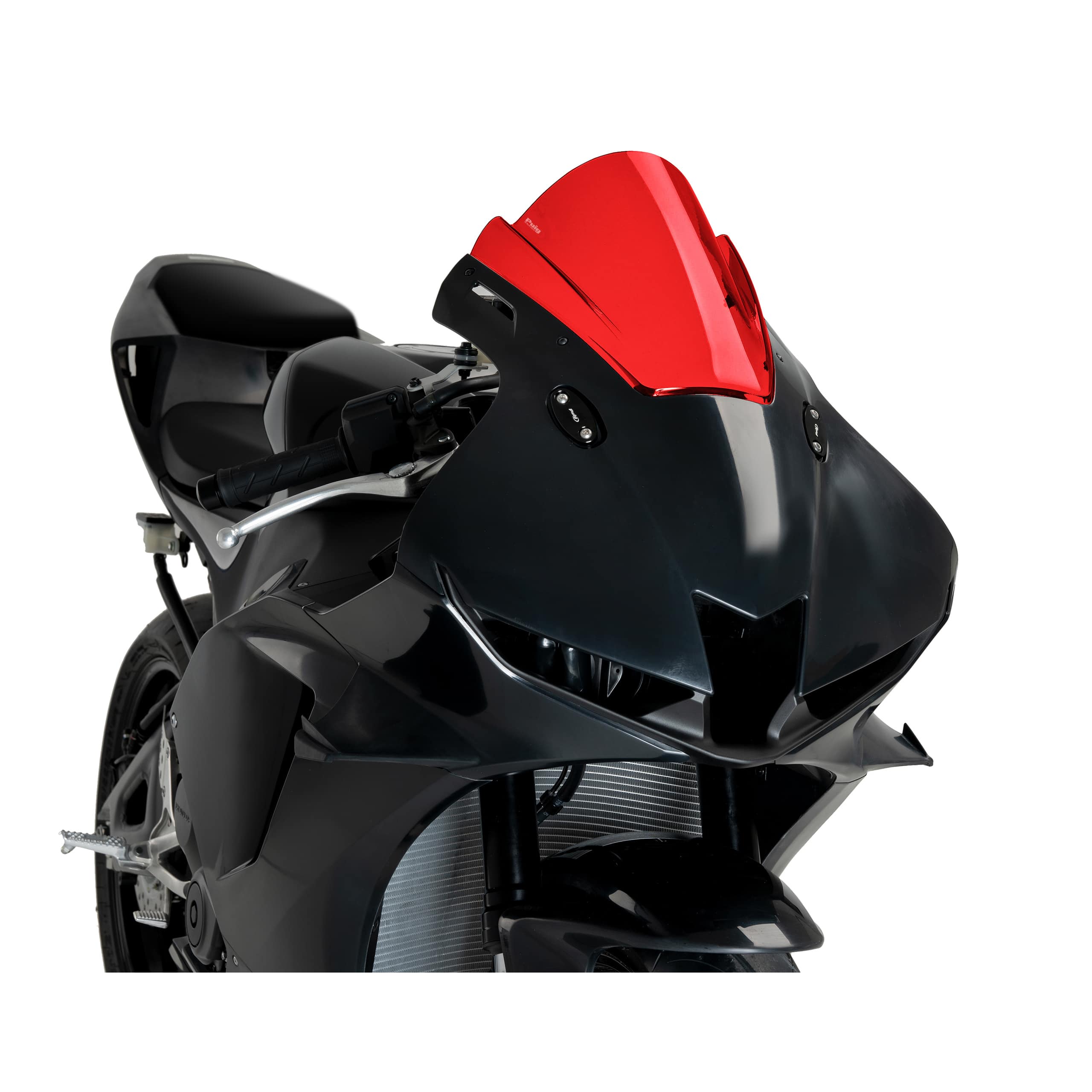 Puig Z-Racing Scheibe rot für Honda CBR 600 RR 2024- - Motorradteile & Ersatzteile - Anbauteile