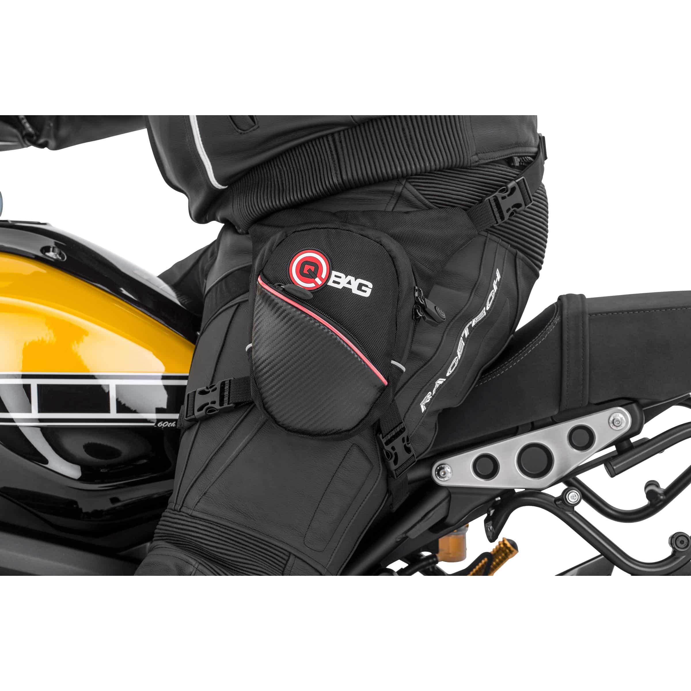 QBag Bein-/Gürtel-/Hecktasche/Tankrucksack 01 schwarz - Motorradzubehör - Reisen & Outdoor