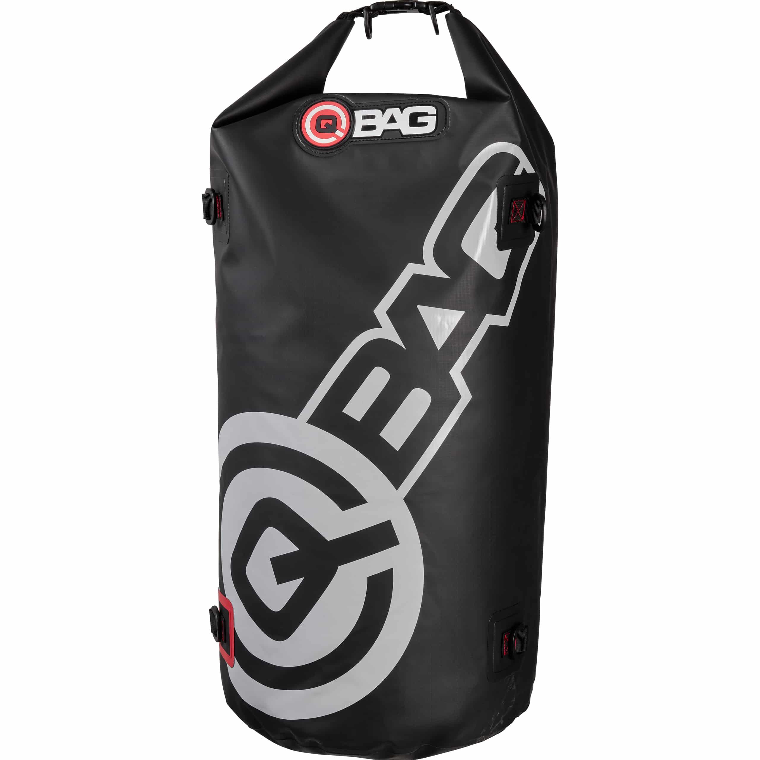 QBag Gepäckrolle wasserdicht Ocean Bag 50 Liter schwarz/grau - Motorradzubehör - Motorradgepäck