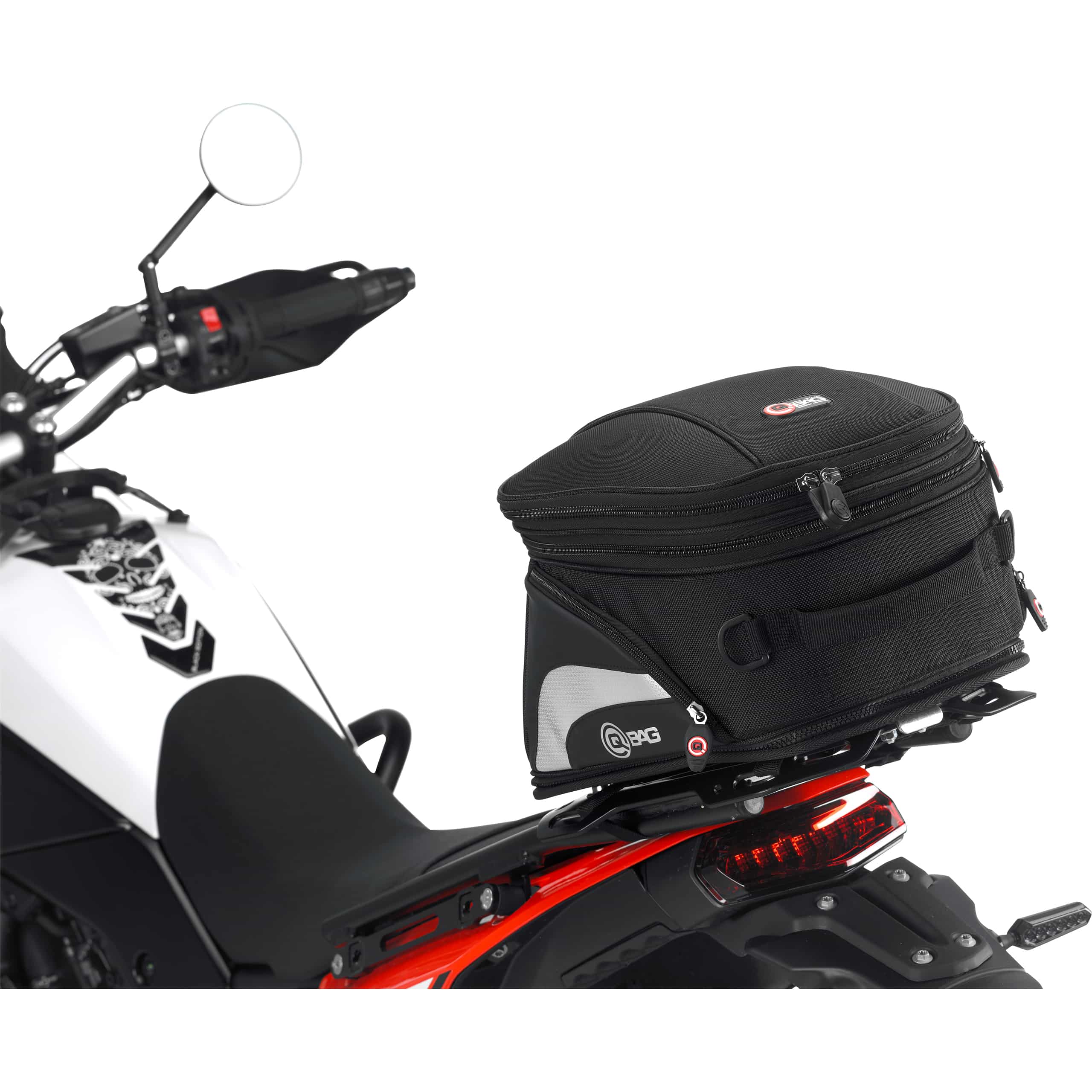 QBag Hecktasche ST07 abnehmbar 10-16 Liter Stauraum - Motorradzubehör - Motorradgepäck