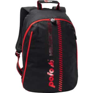 QBag Helmrucksack schwarz/rot 16-22 Liter Stauraum - Motorradzubehör - Motorradgepäck
